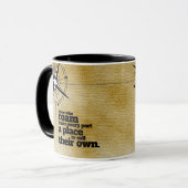 Inspiration diejenigen, die Roam ... Tasse (Vorderseite Links)