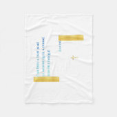 Inspiration Divine —  Fleecedecke (Vorderseite)