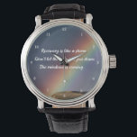 Inspiration Drogensucht nüchterne Erholung Zitat Armbanduhr<br><div class="desc">Erholung ist wie ein Sturm. Lass nicht,  dass der Regen dich runterbringt! Der Regenbogen kommt. Eine motivierend Drogenabhängigkeit Erholung zitiert Uhrengeschenk für nüchterne Ermutigung mit einem schönen inspirierenden Regenbogenbild. Großartige Armbanduhr für eine Reha-Einrichtung oder eine nüchterne Hausarbeiterin oder einen Einwohner.</div>