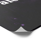 Inspiration durch die Natur Poster (Ecke)