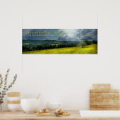 Inspiration - ewige Hoffnung - Psalmen 19-1 Poster (Küche)