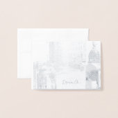 Inspiration "Follow Your Dreams" Ermutigung Folienkarte (Vorderseite mit Umschlag)