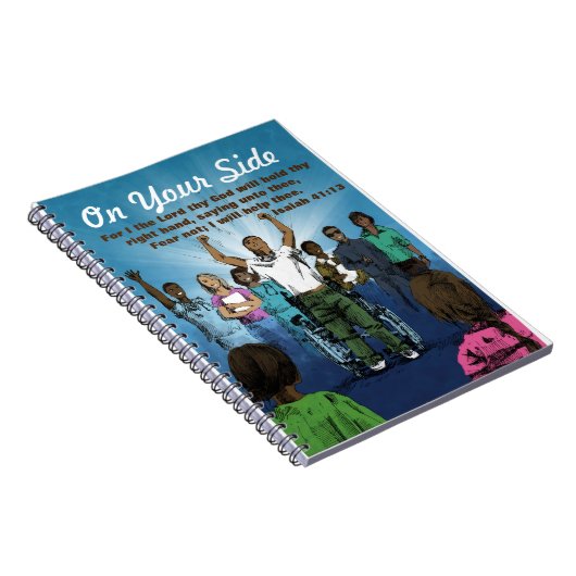 Inspiration-Foto-Notebook mit Scripting Notizblock (Rechte Seite)