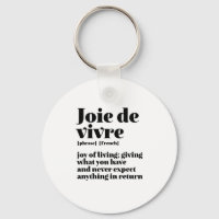 Inspiration Französisch Word Joy of Life Vivre