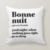 Inspiration Französisch Zitat gute Nacht Bonne Nui