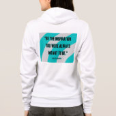 Inspiration - Frauen-Bella+Leinwand - Hoodie (Rückseite)