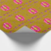 Inspiration Frieden mit Ihnen Vector Design Art Geschenkpapier (Ecke)