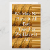 Inspiration für afrikanische Wildtiergestaltung Briefpapier (Vorne/Hinten)