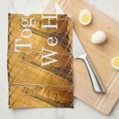 Inspiration für afrikanische Wildtiergestaltung Geschirrtuch (Viertel Falte)