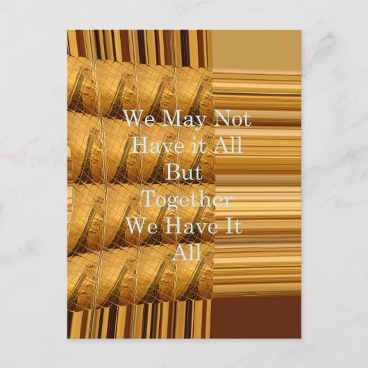 Inspiration für afrikanische Wildtiergestaltung Postkarte (Vorderseite)