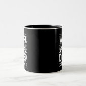 Inspiration für Akzeptanzangebot atmet tief ein Zweifarbige Tasse (Mittel)