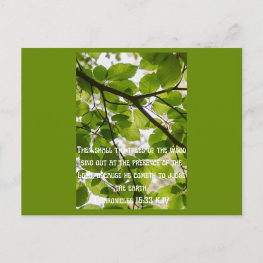 Inspiration für Christen Postkarte (Vorderseite)