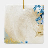 Inspiration für Christliches Zitat-Bejahungsgebet Keramikornament (Rückseite)