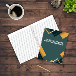 Inspiration für das geometrische Muster Notizblock