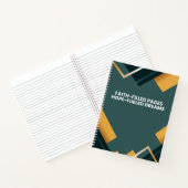 Inspiration für das geometrische Muster Notizblock (Innenseite)