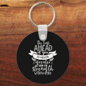 Inspiration für das Leben: die Kraft in Ihnen Schlüsselanhänger (Vorderseite)