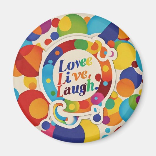 "Inspiration für das tägliche Leben" Magnet (Vorne)