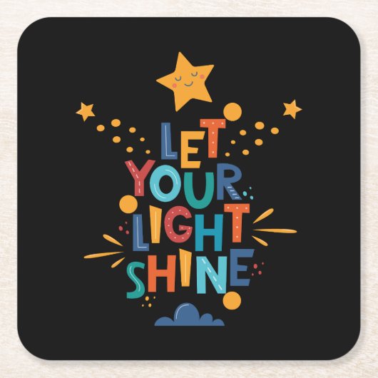 Inspiration für den Lichtschacht gelassen Rechteckiger Pappuntersetzer (Vorderseite)