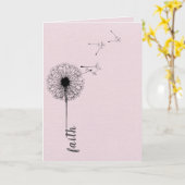 Inspiration für den schwarzen Löwenzahn Karte (Gelbe Blume)