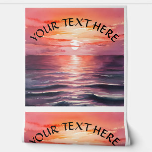 Inspiration für die Anpassung von Textunterwasserf Tapete