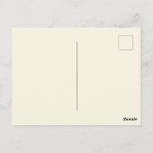 Inspiration für die strahlende innere Stärke Postkarte (Rückseite)