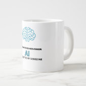 Inspiration für die Tasse, die den Menschen oder Jumbo-Tasse (Vorderseite Rechts)