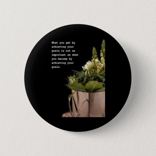 Inspiration für die wandelnde Reise Kunst Button (Vorderseite)