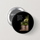Inspiration für die wandelnde Reise Kunst Button (Vorne & Hinten)