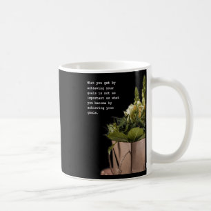 Inspiration für die wandelnde Reise Kunst Kaffeetasse