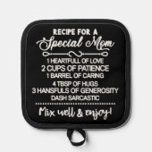 Inspiration für eine besondere Mama Topflappen (Vorderseite)