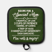 Inspiration für eine besondere Mama Topflappen (Vorderseite)