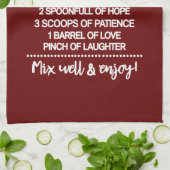 Inspiration für eine besondere Tochter Geschirrtuch (Gefaltet)