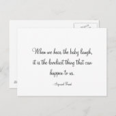 Inspiration für eine Postkarte (Vorne/Hinten)