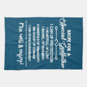 Inspiration für einen besonderen Pate Geschirrtuch (Horizontal)