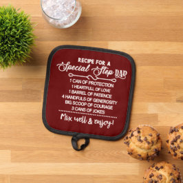 Inspiration für einen besonderen Stepdad Topflappen