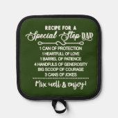 Inspiration für einen besonderen Stepdad Topflappen (Vorderseite)