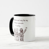 Inspiration für Freundschaft Tasse (Vorderseite Links)