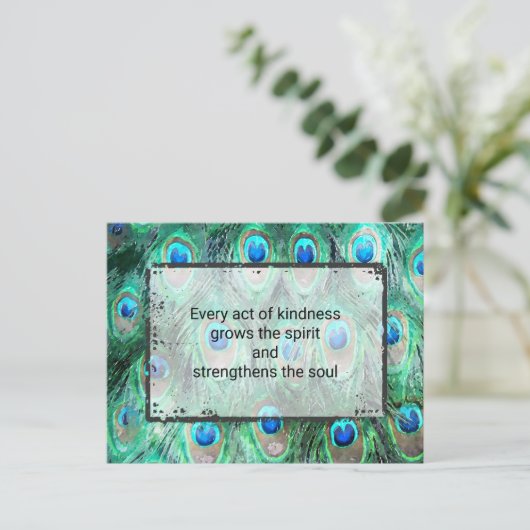 Inspiration für Geist und Soul Postkarte (Stehend Vorderseite)