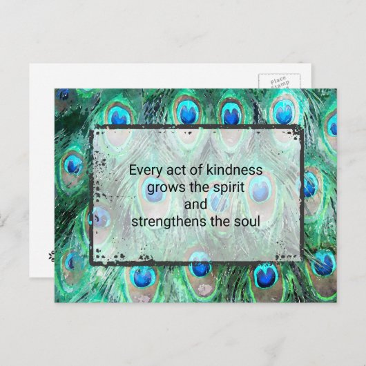 Inspiration für Geist und Soul Postkarte (Vorne/Hinten)