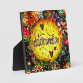 Inspiration für Hübsche Entschlossenheit Fotoplatte (Vorderseite)