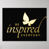 Inspiration für jeden Schmetterling Inspiriert wer Foliendrucke (Vorderseite)