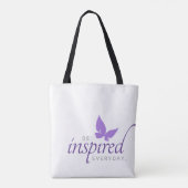 Inspiration für jeden Schmetterling Inspiriert wer Tasche (Rückseite)