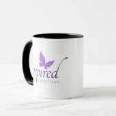 Inspiration für jeden Schmetterling Inspiriert wer Tasse (Vorderseite Links)