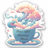 Inspiration für Kaffee Aufkleber (Vorderseite)