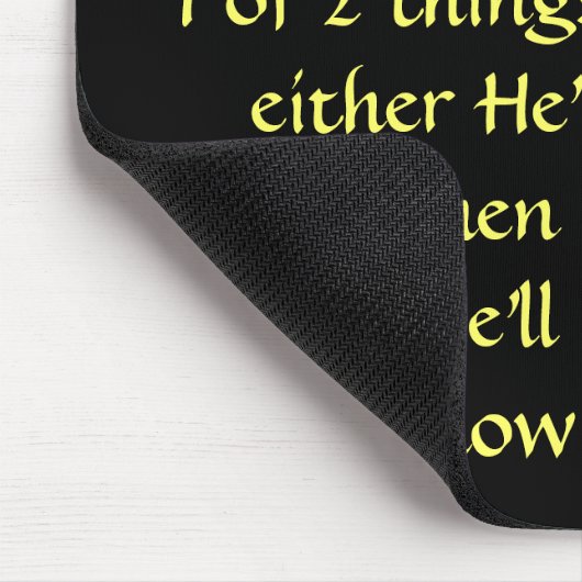 Inspiration für Krebsüberlebung Mousepad (Ecke)