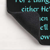 Inspiration für Krebsüberlebung Mousepad (Ecke)