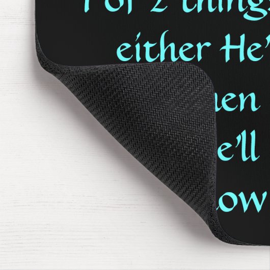 Inspiration für Krebsüberlebung Mousepad (Ecke)