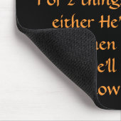 Inspiration für Krebsüberlebung Mousepad (Ecke)