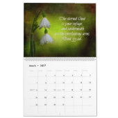 Inspiration für lebenden Kalender (Mär 2027)