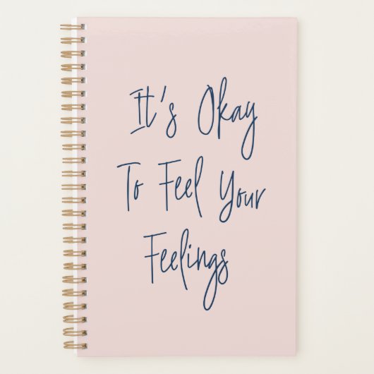 Inspiration für Positivitätssatz in Blush Planer (Vorderseite)